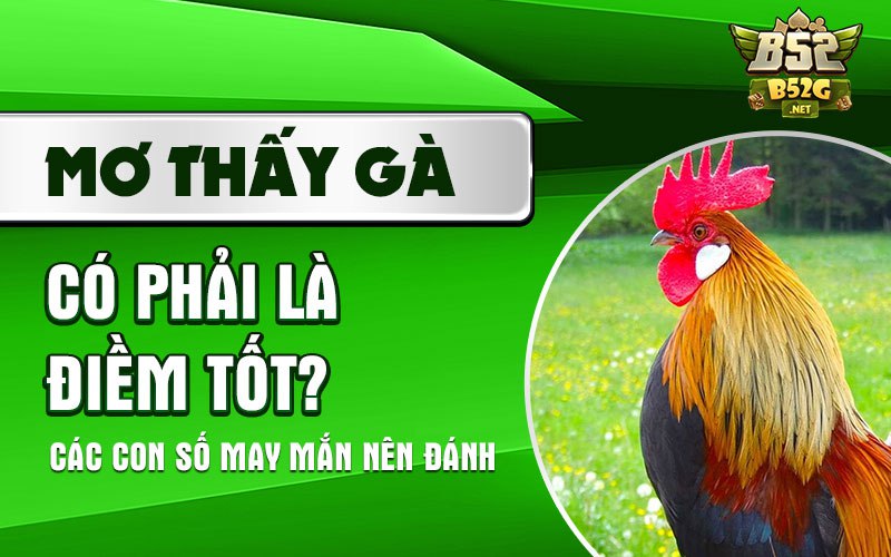 Mo thấy gà