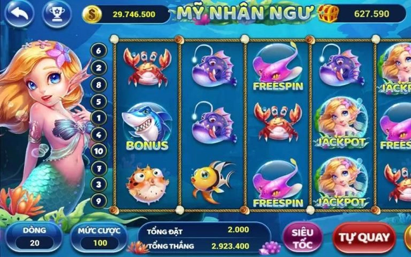 Giao diện game đẹp siêu thực